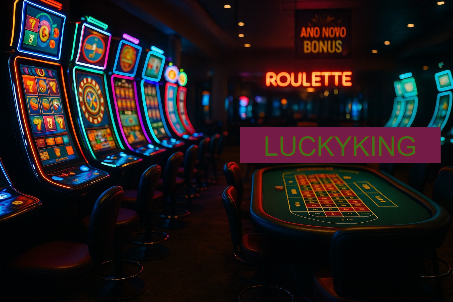 Jogos emocionantes no LUCKYKING