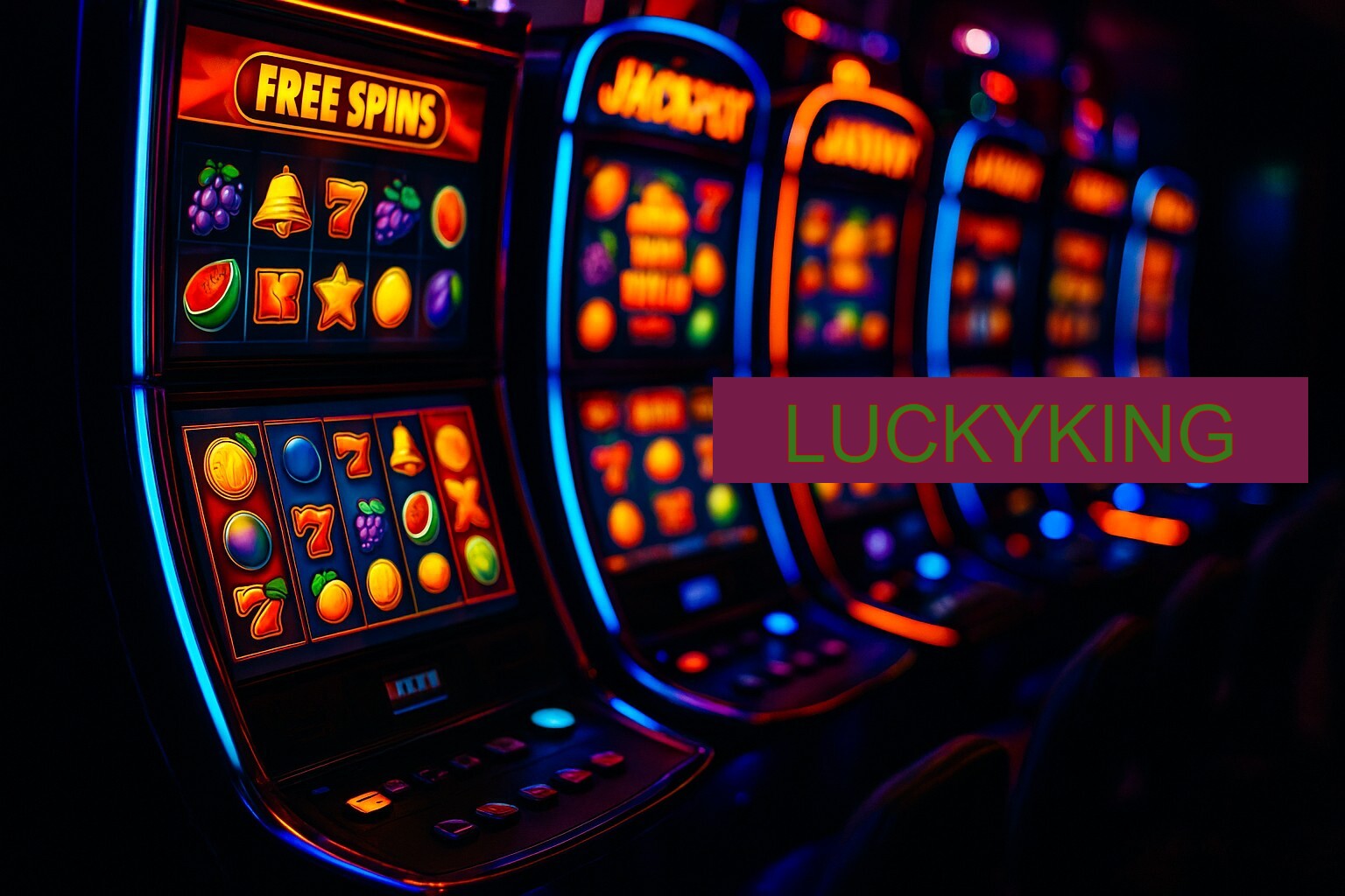 Diversos jogos de caça-níqueis