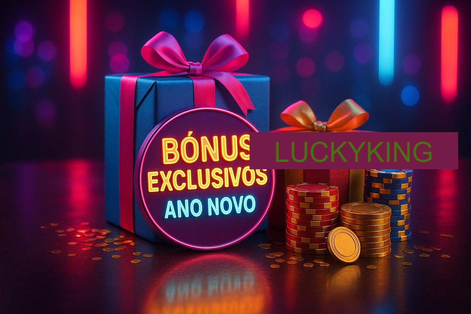 Promoções de Ano Novo no LUCKYKING